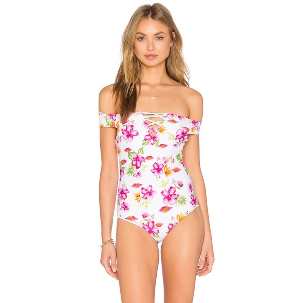 NWT Frankie’s Bikinis One Piece Size Medium